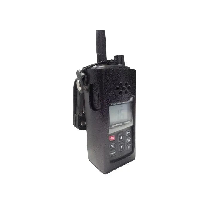 Wintron LCC400 Leather Case with Swivel for HX400 and HX400IS Radios