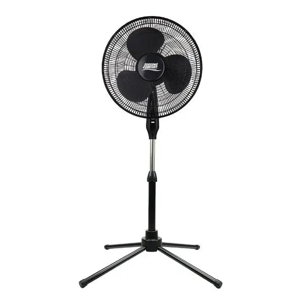 Seasons Comfort 18-inch Oscillating Pedestal Fan with 3-Speed Settings and Adjustable Height