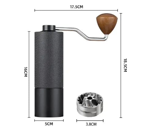 Adjustable Manual Coffee Grinder Atticus Goods