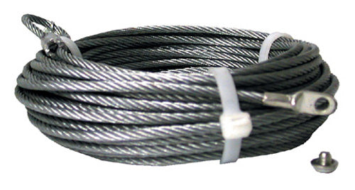 WARN Replacement Cable for Steel Drum, 3/16 Inch x 50 Feet - Part Number 15236