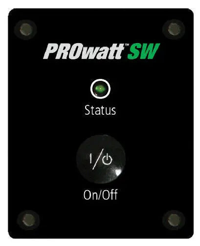Xantrex Prowatt SW Remote Control Panel - Model 808-9001