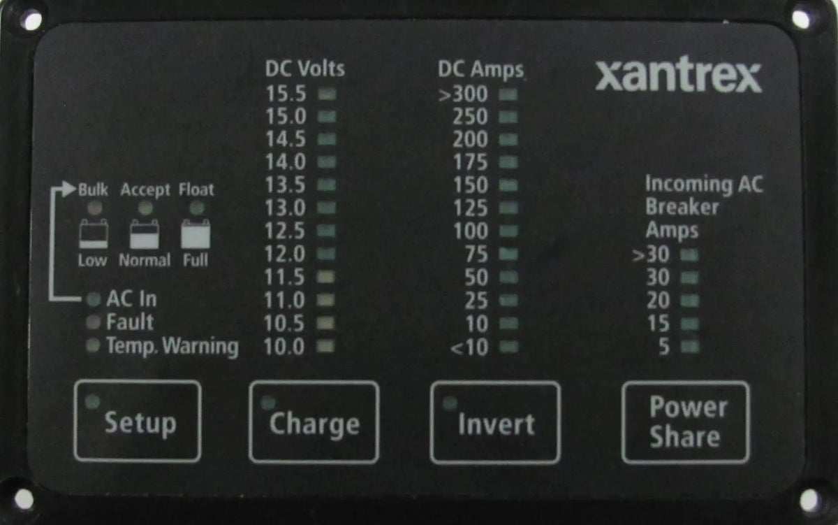 Xantrex FMD 12-25 Remote with 25ft Cable - Reliable Power Monitoring Solution by Xantrex