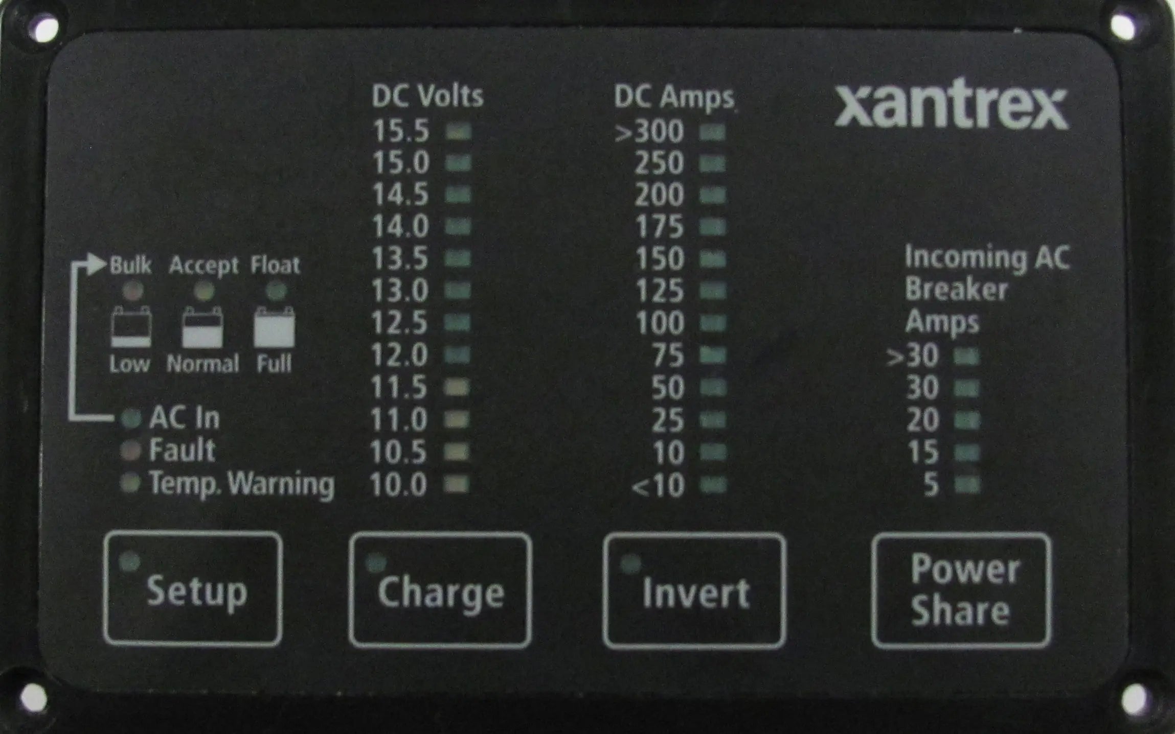 Xantrex FMD 12-25 Remote with 25ft Cable - Reliable Power Monitoring Solution