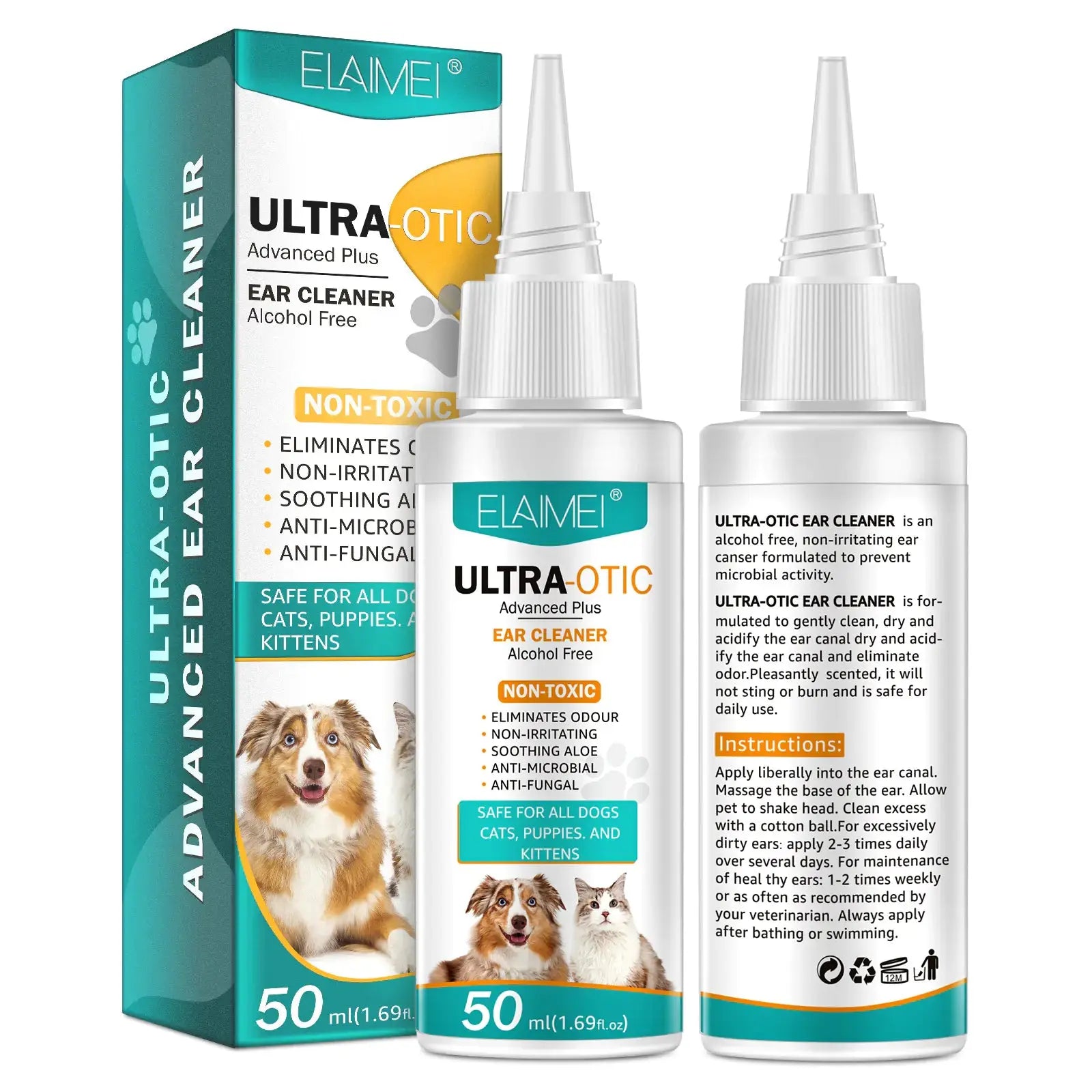 Pet Ear Cleaner 50ml Atticus Goods