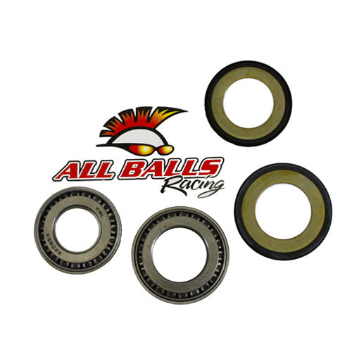All Balls Racing Steering Stem Bearing Kit for Enhanced Motorcycle Handling - Part #22-1009