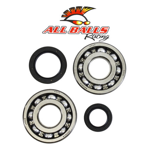 All Balls Racing Crankshaft Bearing and Seal Kit - Part #24-1038 for Motorcycle Engines
