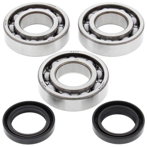 All Balls Racing Crankshaft Bearing and Seal Kit Model 24-1092 for Optimal Engine Performance