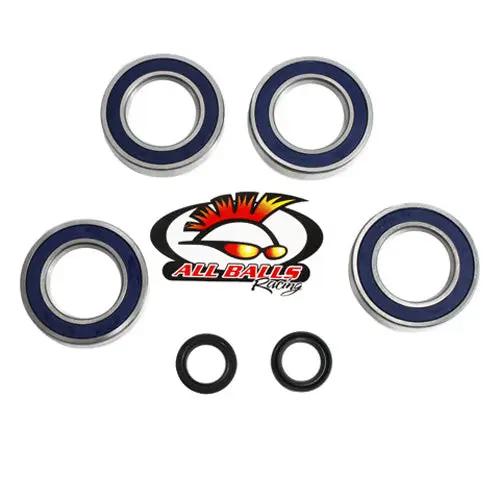 All Balls Racing Rear Wheel Bearing Kit for Both Wheels - Part No. 25-1128 by ALL BALLS RACING