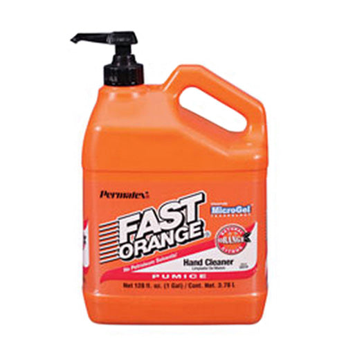 Permatex Fast Orange Pumice Lotion 1 Gallon - Heavy Duty Hand Cleaner with Pumice for Tough Dirt and Grime Removal