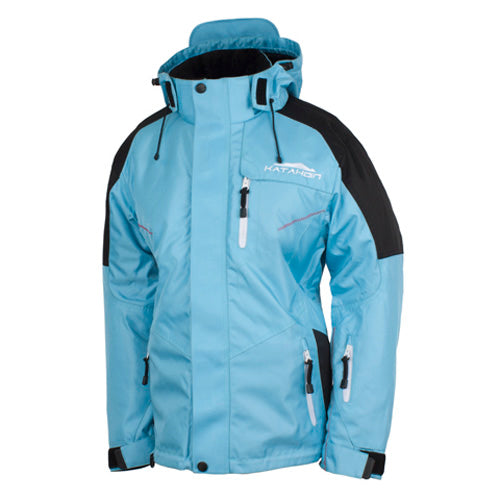 KATAHDIN GEAR Women's Apex Jacket Light Blue X-Small