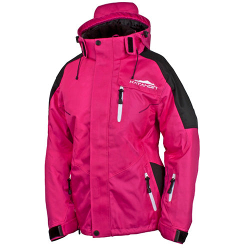 Katahdin Gear Women's Apex Jacket Pink X-Small - Lightweight & Weather-Resistant Outerwear by KATAHDIN GEAR