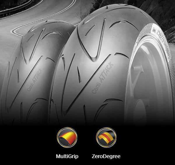 Continental Conti Sport Attack 190/50ZR17 M/C (73 W) TL Motorcycle Tire