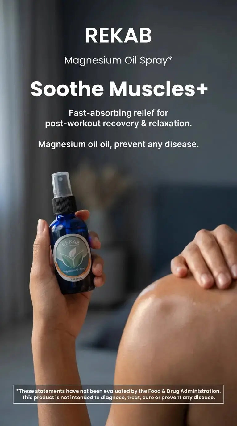 REKAB Magnesium Oil Spray Atticus Goods