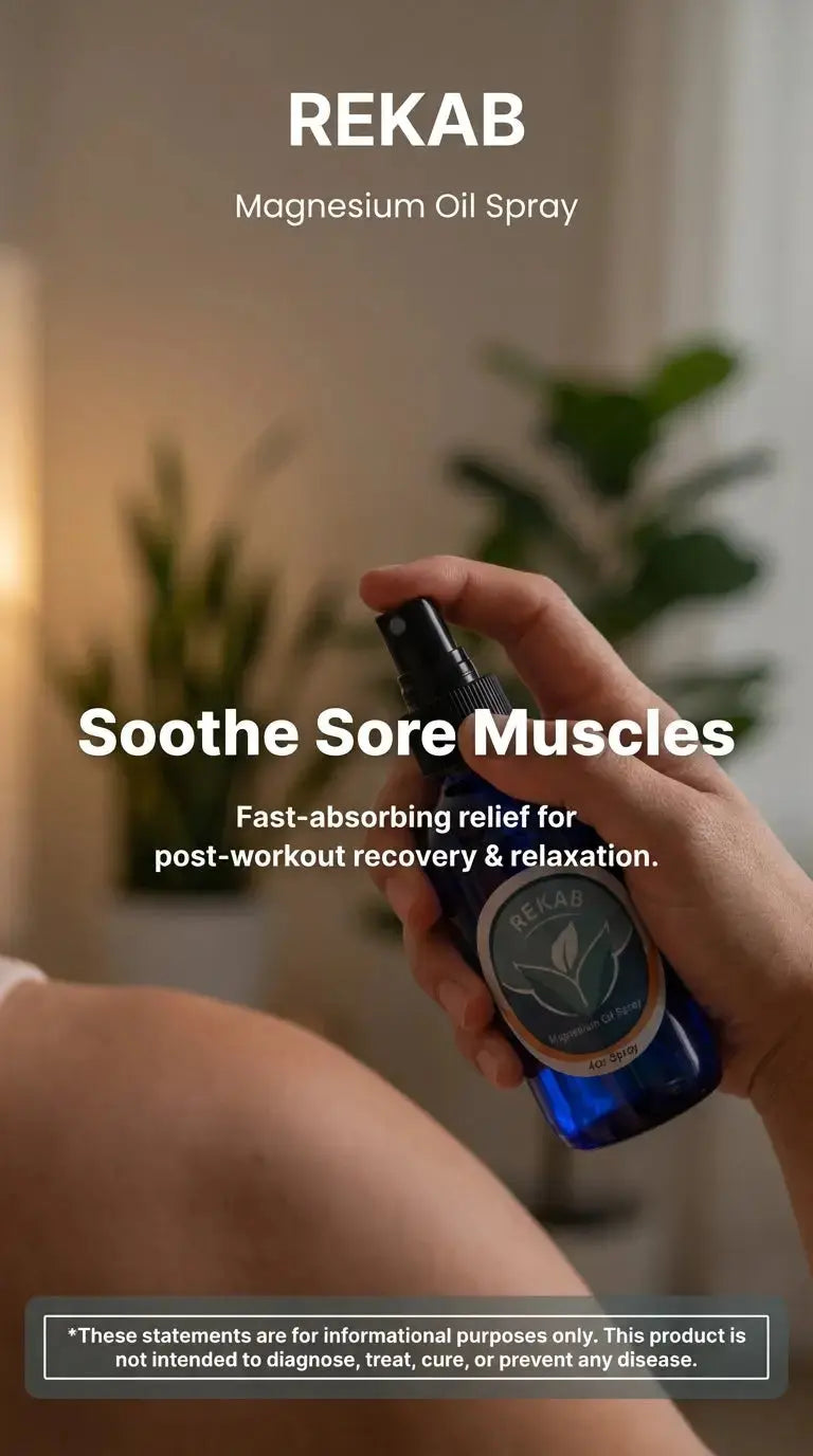 REKAB Magnesium Oil Spray Atticus Goods