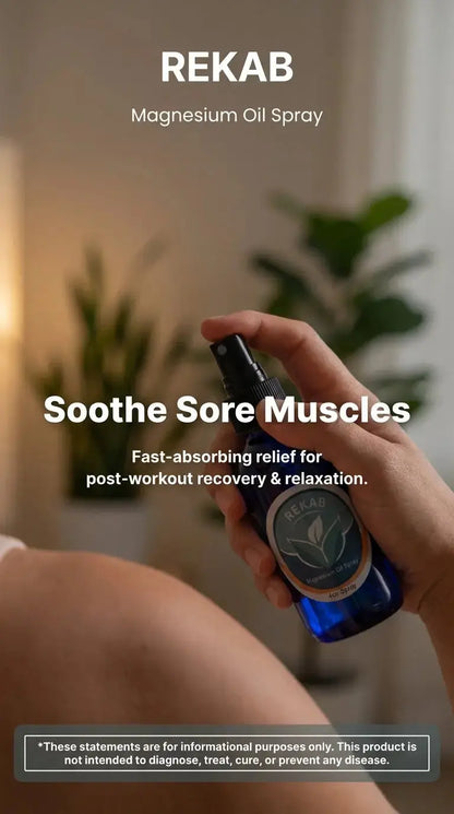 REKAB Magnesium Oil Spray Atticus Goods