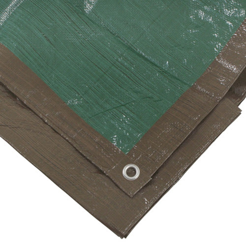 ERICKSON 57030 Reversible Tarp - 6 ft x 8 ft for Heavy-Duty Covering and Protection