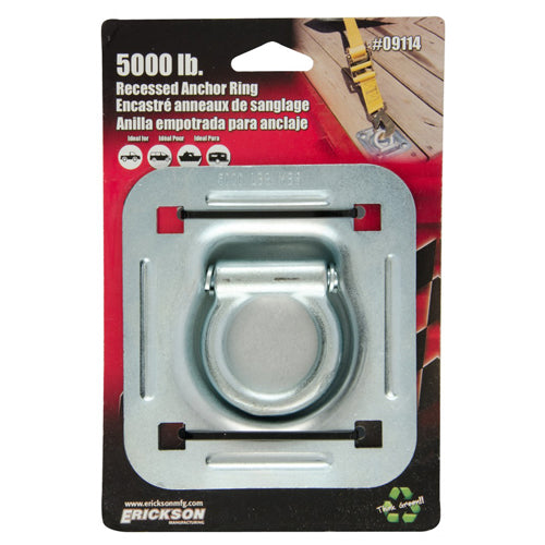 Erickson Heavy Duty Recessed Ring - Part Number 09114