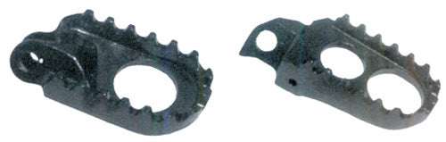 EMGO Forged Wide Footpeg Set - Part Number 50-11292 for Enhanced Motorcycle Comfort and Control