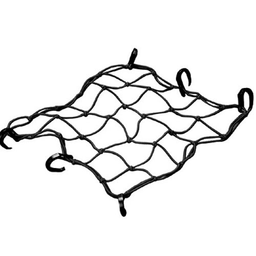 EMGO Cargo Net 32x60 Black - Heavy Duty Motorcycle and ATV Storage Solution