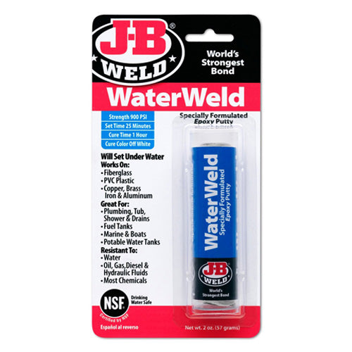 JB Weld J B WaterWeld Epoxy Putty - Part Number 8277