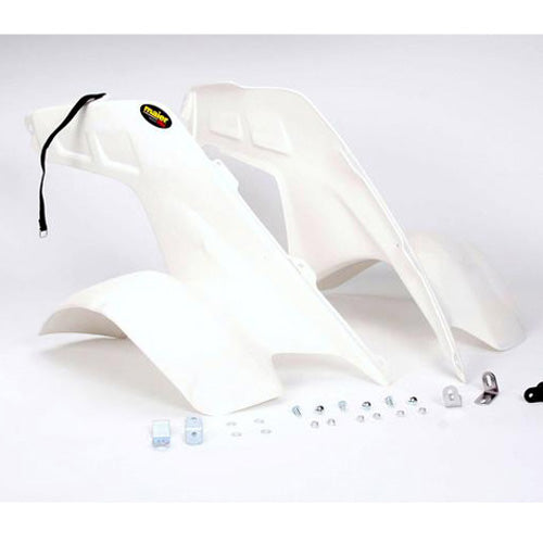 Maier Plastics Honda Front Fender Pair in White - Part 117201
