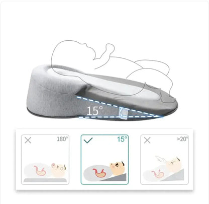 Baby Anti-Spit Up Pillow Atticus Goods