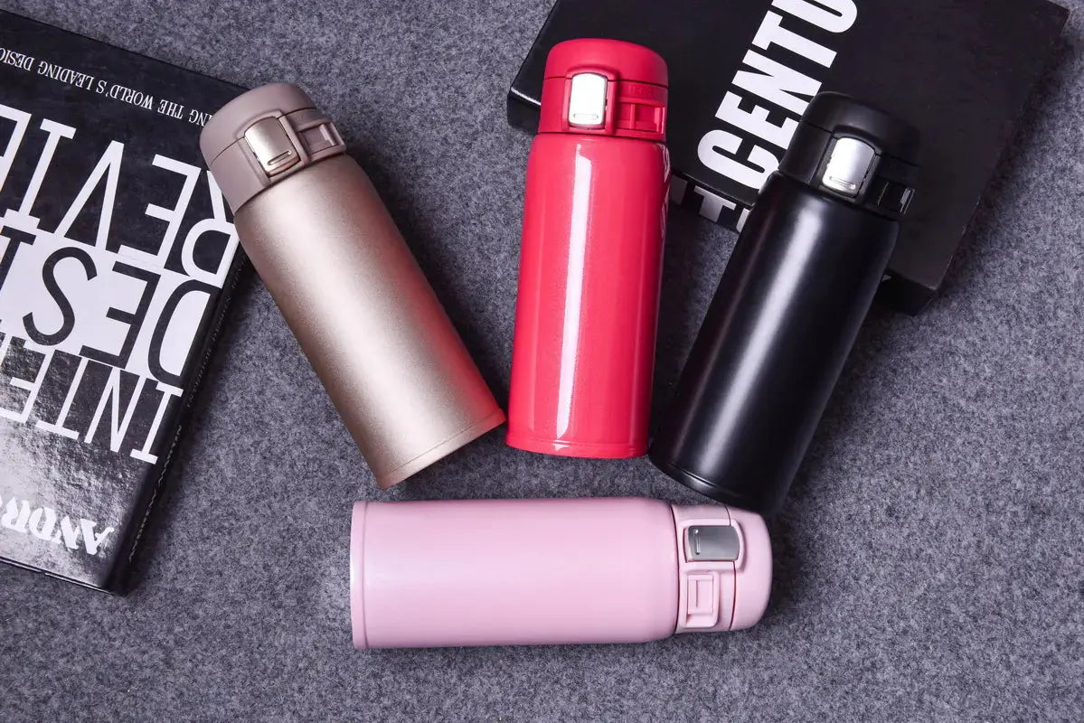 Stainless Steel Insulated Water Bottle with Lid Atticus Goods