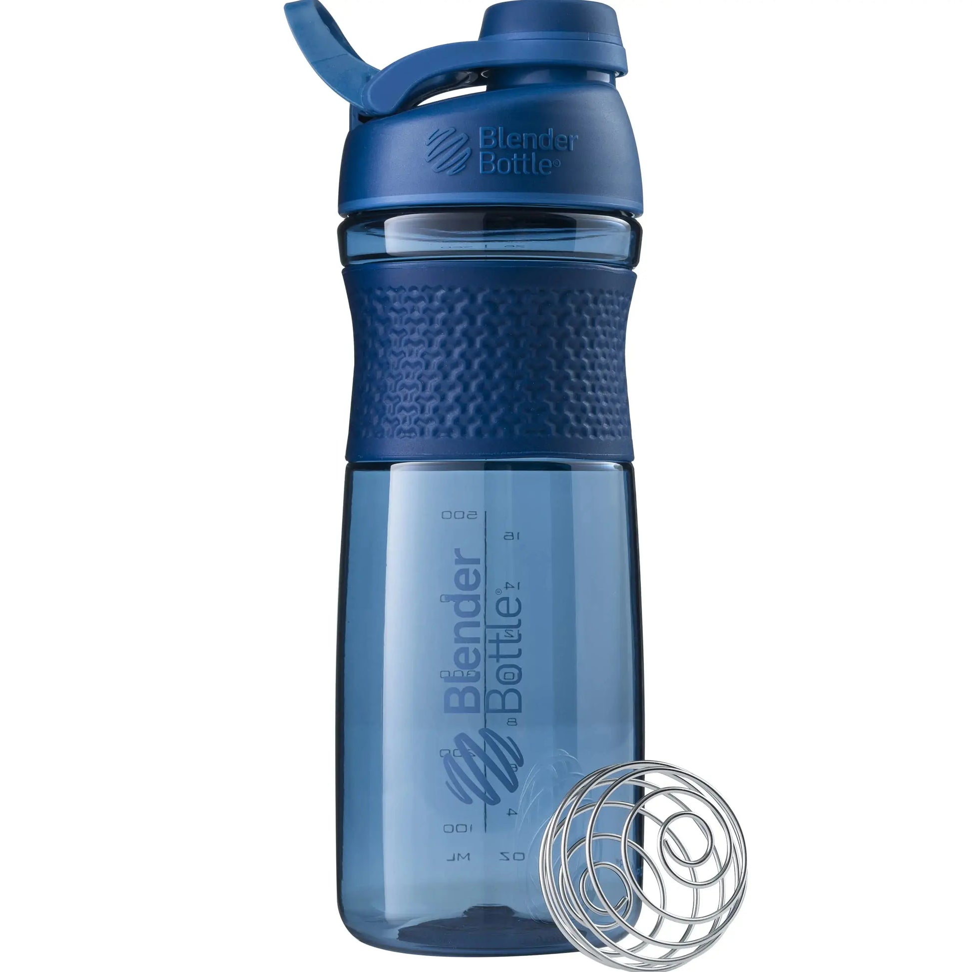BlenderBottle SportMixer Shaker Bottle Perfect for Protein Shakes and Pre Workout 28-Ounce Navy Atticus Goods