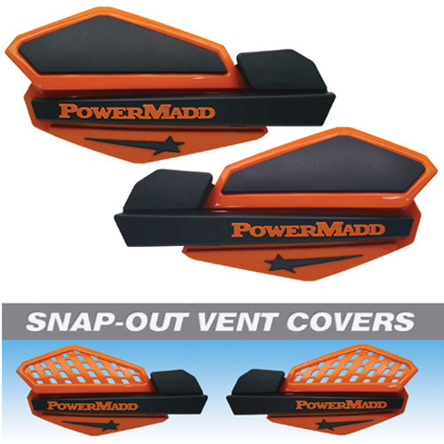 POWERMADD Star Handguard System – Orange and Black, Part Number 34205