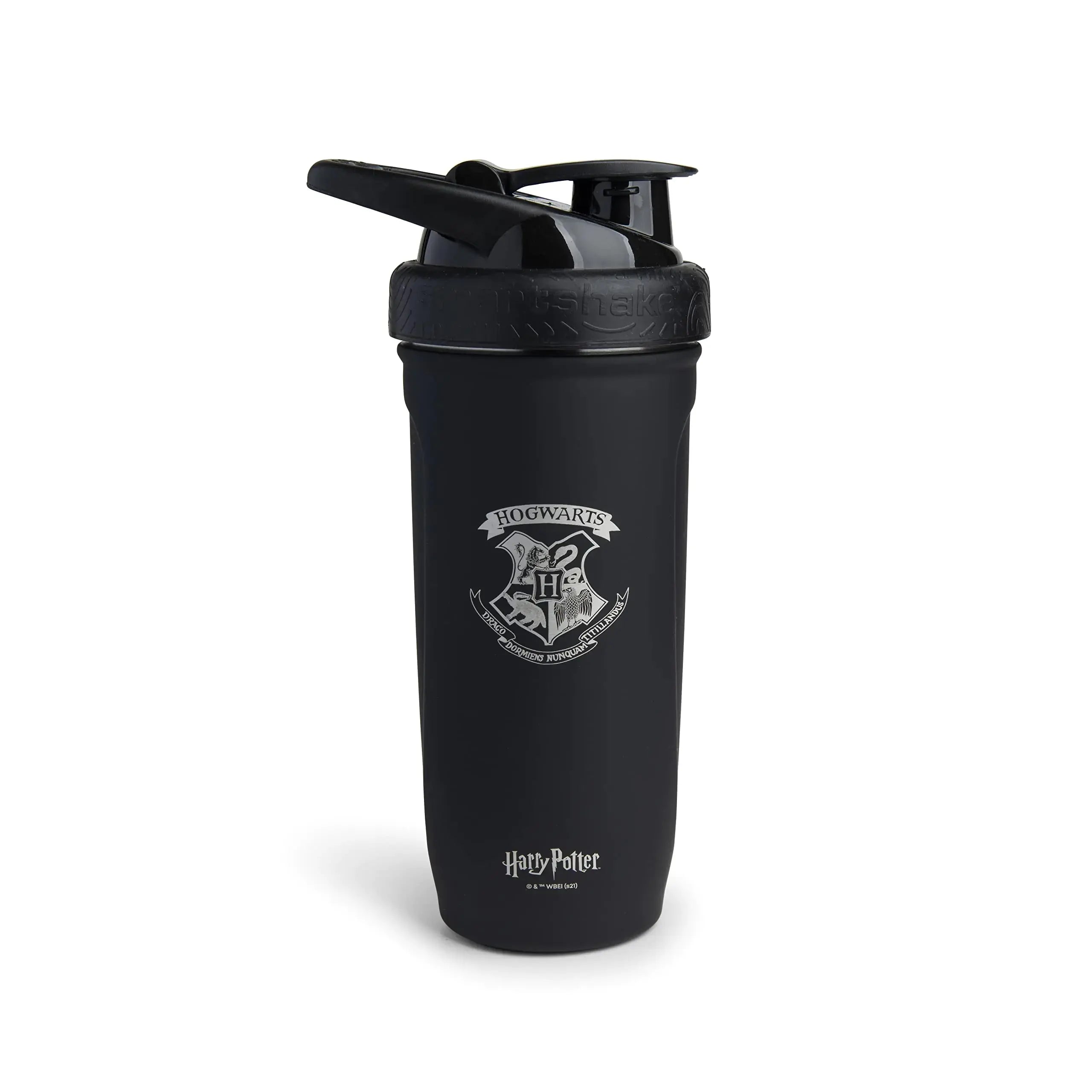 Smart Shake Reforce Stainless Steel Harry Potter Hogwarts Crest Shaker Bottle (900 ML /30oz) | Light Weight Resistance Sports Shaker Bottle with a Soft Lid | Leakproof BPA Free & DEHP Free Atticus Goods