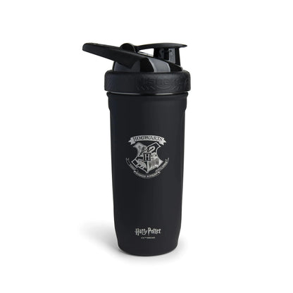 Smart Shake Reforce Stainless Steel Harry Potter Hogwarts Crest Shaker Bottle (900 ML /30oz) | Light Weight Resistance Sports Shaker Bottle with a Soft Lid | Leakproof BPA Free & DEHP Free Atticus Goods