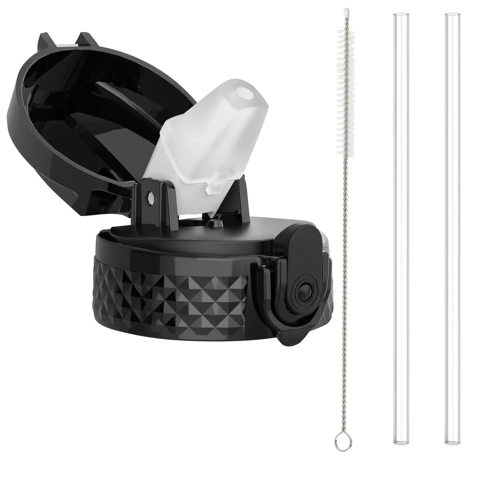 GOPPUS kids insulated water bottle - 14oz/18 oz replacement straw lid (1pack) Atticus Goods