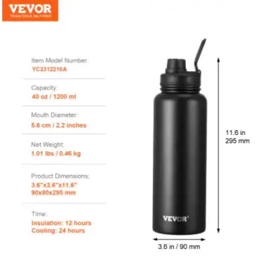 Insulated Water Bottle Atticus Goods