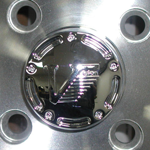 Vision Wheels Chrome Wheel Cap for 137/156mm Bolt Pattern — Model VW006