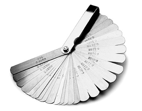 Performance Tool W125C Feelers Gauge with 32 Blades for Precision Measurement