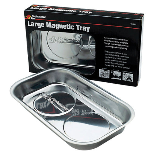 Performance Tool W1265 Magnetic Tray Oblong for Secure Parts Organization
