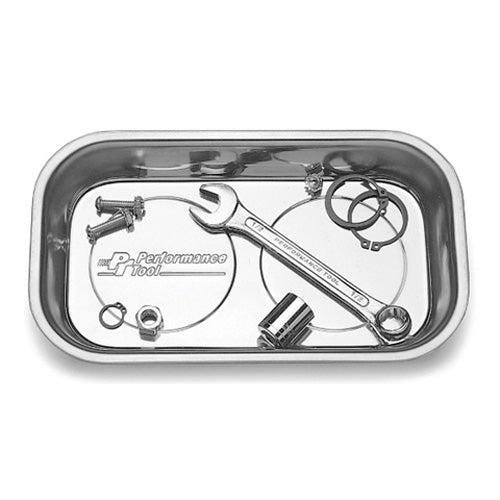 Performance Tool W1265 Magnetic Tray Oblong for Secure Parts Organization