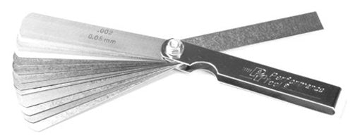 Performance Tool W131C Feelers Gauge with 15 Blades for Precision Measurement