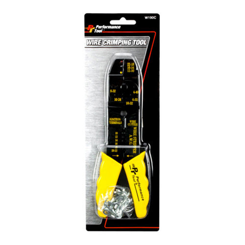 Performance Tool W190C Wire Crimping Tool for Precise Electrical Connections