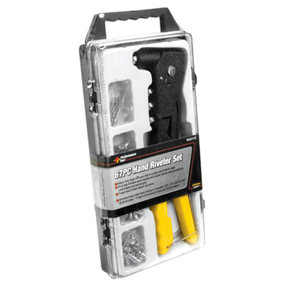 Performance Tool W2017C 61-Piece Hand Riveter Set for Versatile Fastening