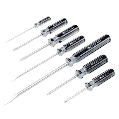 Performance Tool 7 Pc Professional Screwdriver Set - Versatile and Durable Tools for Every Job