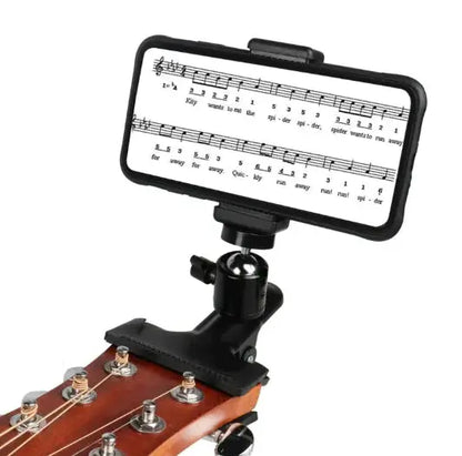 Phone Guitar Clip Stand Atticus Goods