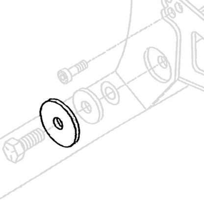 Warn 37454 1/2 Inch Retaining Washer for Plow Systems