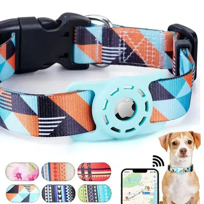 Digital Printing Collar for Apple Airtag - Pets Accessories Atticus Goods